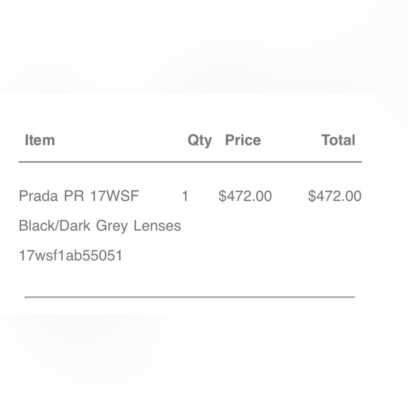 Prada 17WSF Sunglasses - Picture 4 of 4